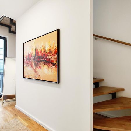 Maisonette-Penthouse Inklusive Whirlpool Ueber Den Daechern Von Magdeburgo Exterior foto